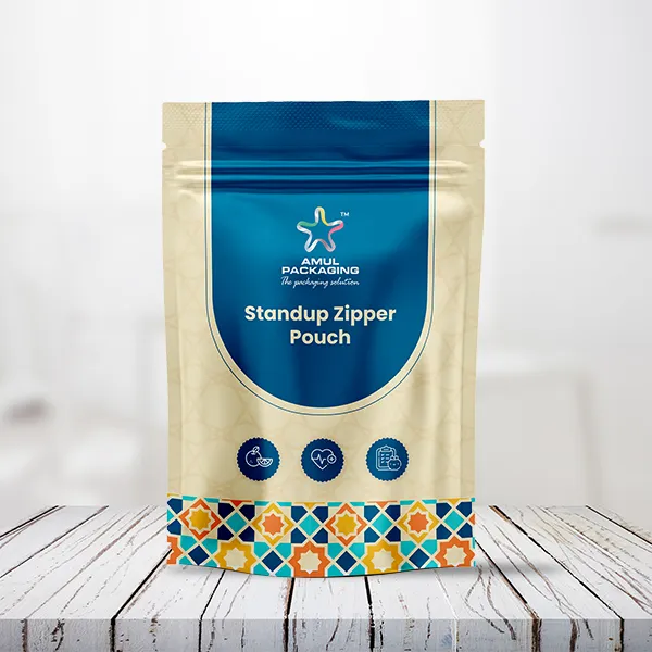 Stand Up Zipper Pouch 1